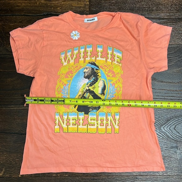 Daydreamer Willie Nelson Outlaw Country Tour Tee - Picture 7 of 8